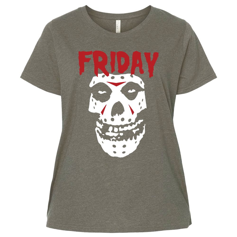 Ladies Curvy Jersey - R6UYWGQX - Bamboo Blackout - 2