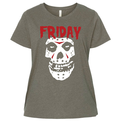 Ladies Curvy Jersey - R6UYWGQX - Bamboo Blackout - 2