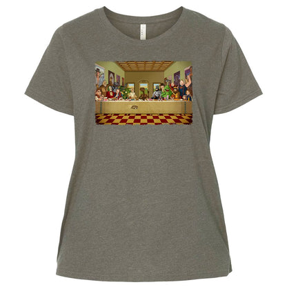 Ladies Curvy Jersey - W925JJ8M - Bamboo Blackout - 2