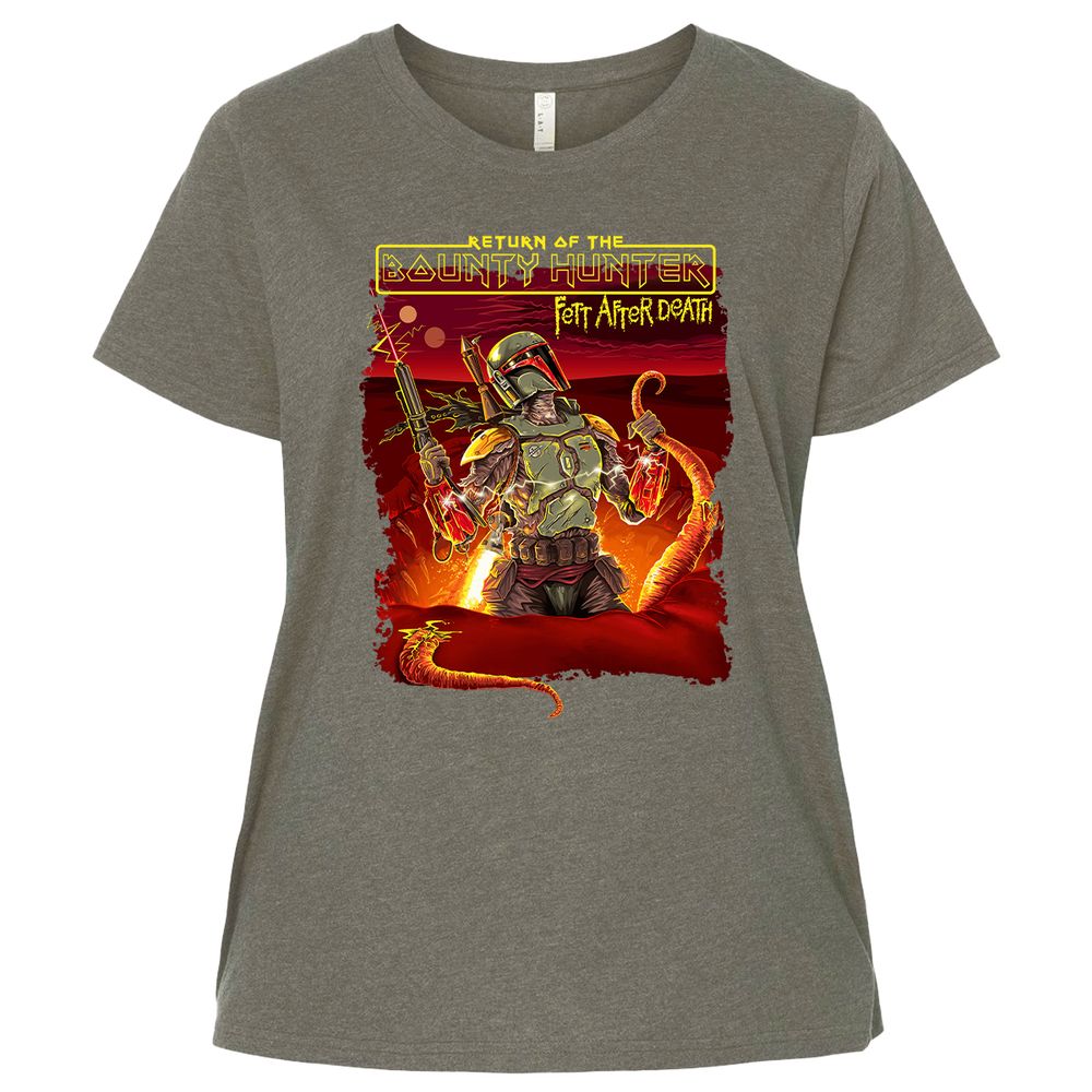 Ladies Curvy Jersey - S612QVRH - Bamboo Blackout - 2