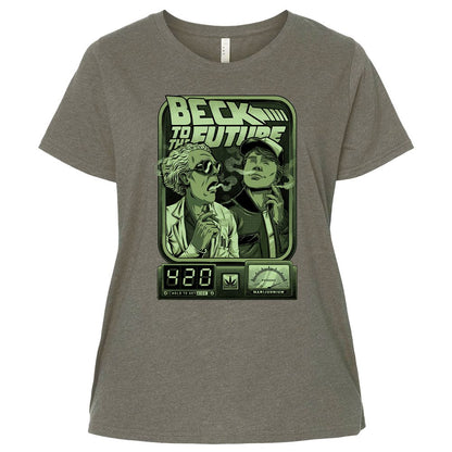 Ladies Curvy Jersey - KNYV49UX - Bamboo Blackout - 2