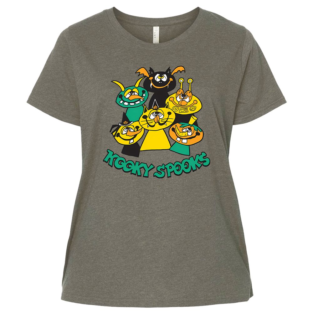 Ladies Curvy Jersey - T49CLR98 - Bamboo Blackout - 2