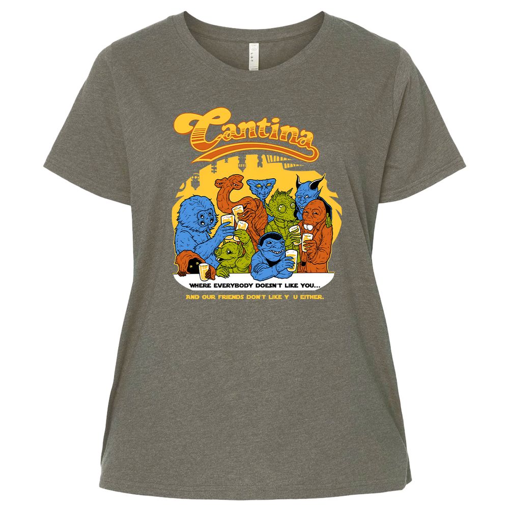 Ladies Curvy Jersey - F8S335QM - Bamboo Blackout - 2