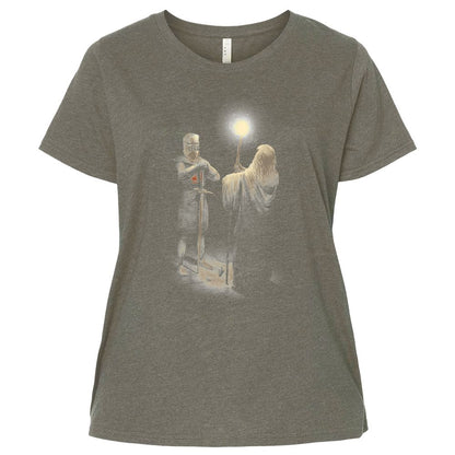 Ladies Curvy Jersey - CFJKN5RW - Bamboo Blackout - 2