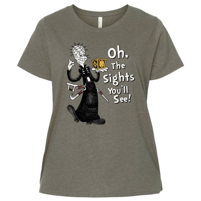 Ladies Curvy Jersey - 674J95ZC - Bamboo Blackout - 2