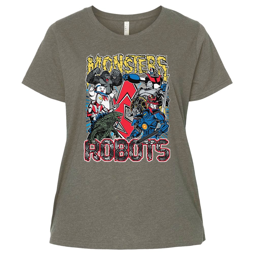 Ladies Curvy Jersey - JM8EM2L5 - Bamboo Blackout - 2