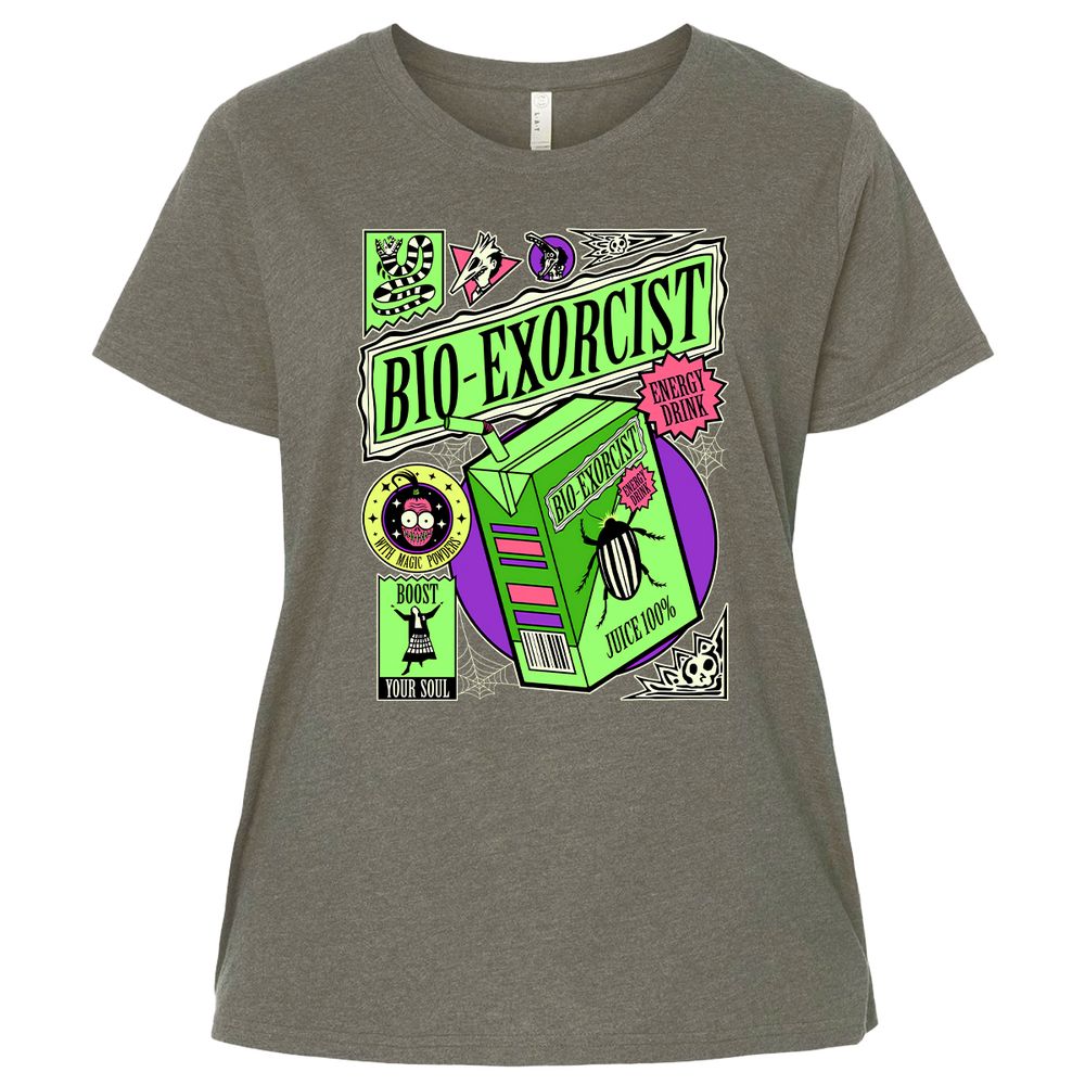 Ladies Curvy Jersey - QXS1WTJ7 - Bamboo Blackout - 2