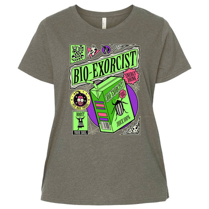 Ladies Curvy Jersey - QXS1WTJ7 - Bamboo Blackout - 2