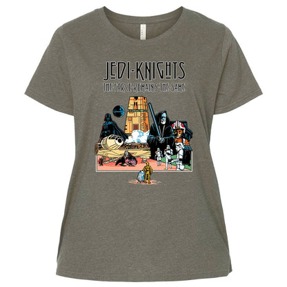 Ladies Curvy Jersey - LWCGJELQ - Bamboo Blackout - 2