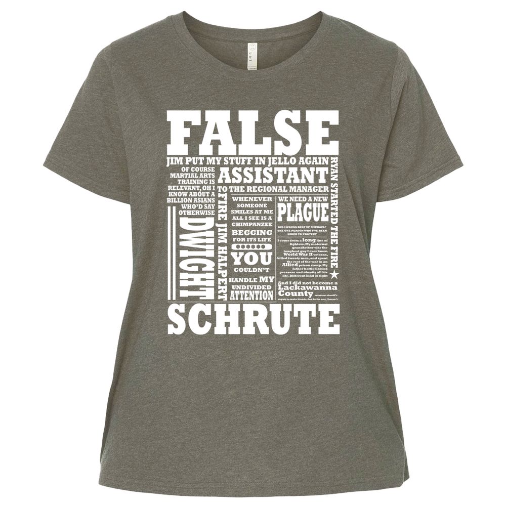 Ladies Curvy Jersey - 7WPLWAEK - Bamboo Blackout - 2