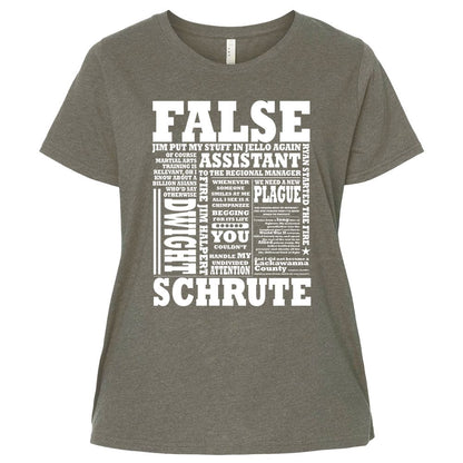 Ladies Curvy Jersey - 7WPLWAEK - Bamboo Blackout - 2