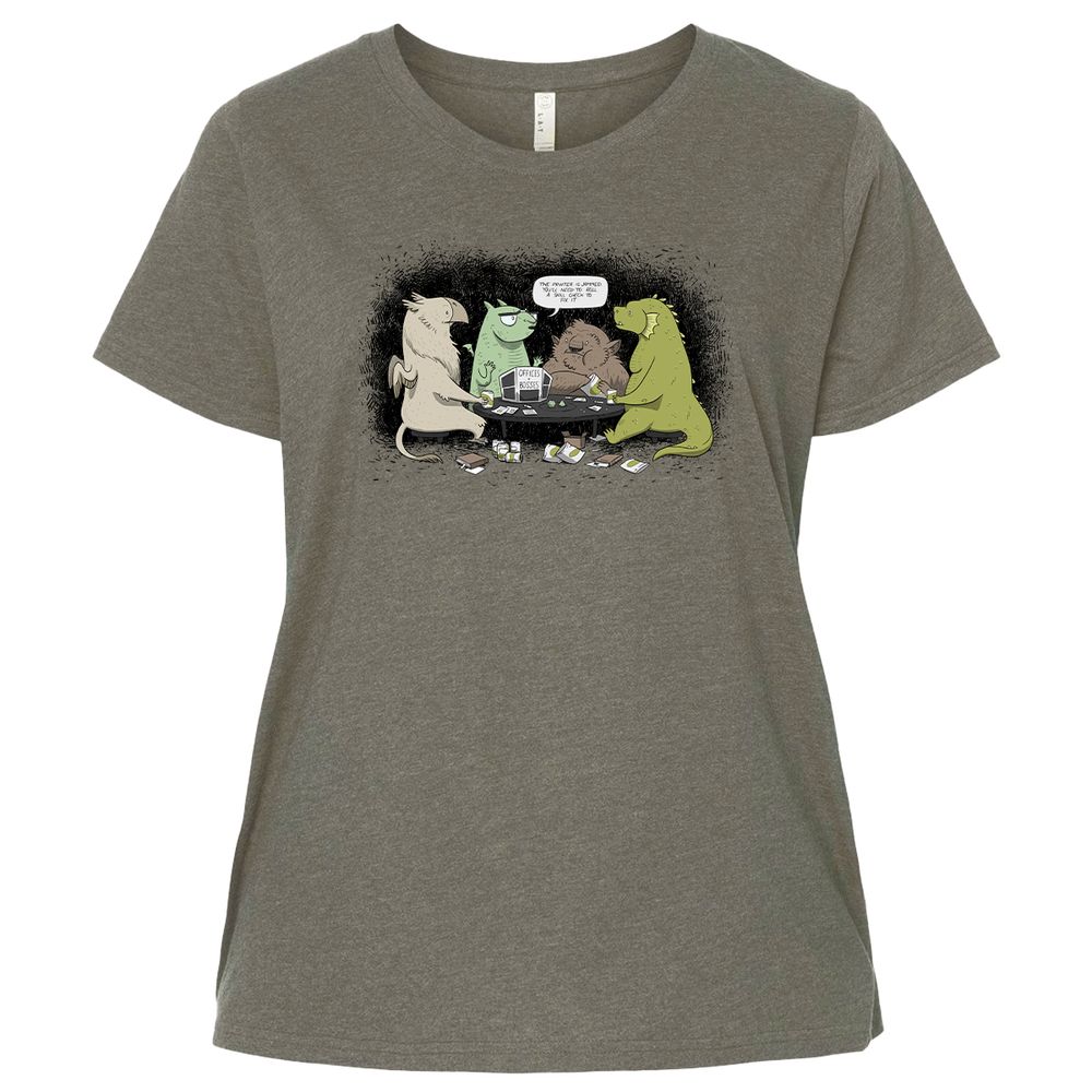 Ladies Curvy Jersey - BF8GTDBY - Bamboo Blackout - 2