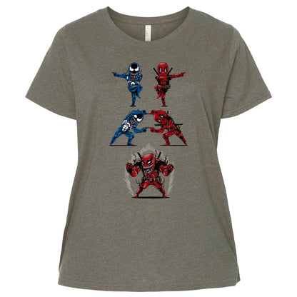 Ladies Curvy Jersey - N7AZE5YT - Bamboo Blackout - 2