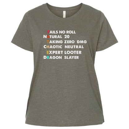 Ladies Curvy Jersey - 95KRZMPF - Bamboo Blackout - 2