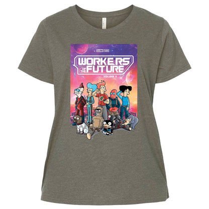 Ladies Curvy Jersey - VLX67FNA - Bamboo Blackout - 2