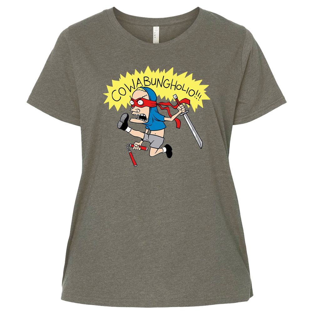 Ladies Curvy Jersey - R8BASQMK - Bamboo Blackout - 2