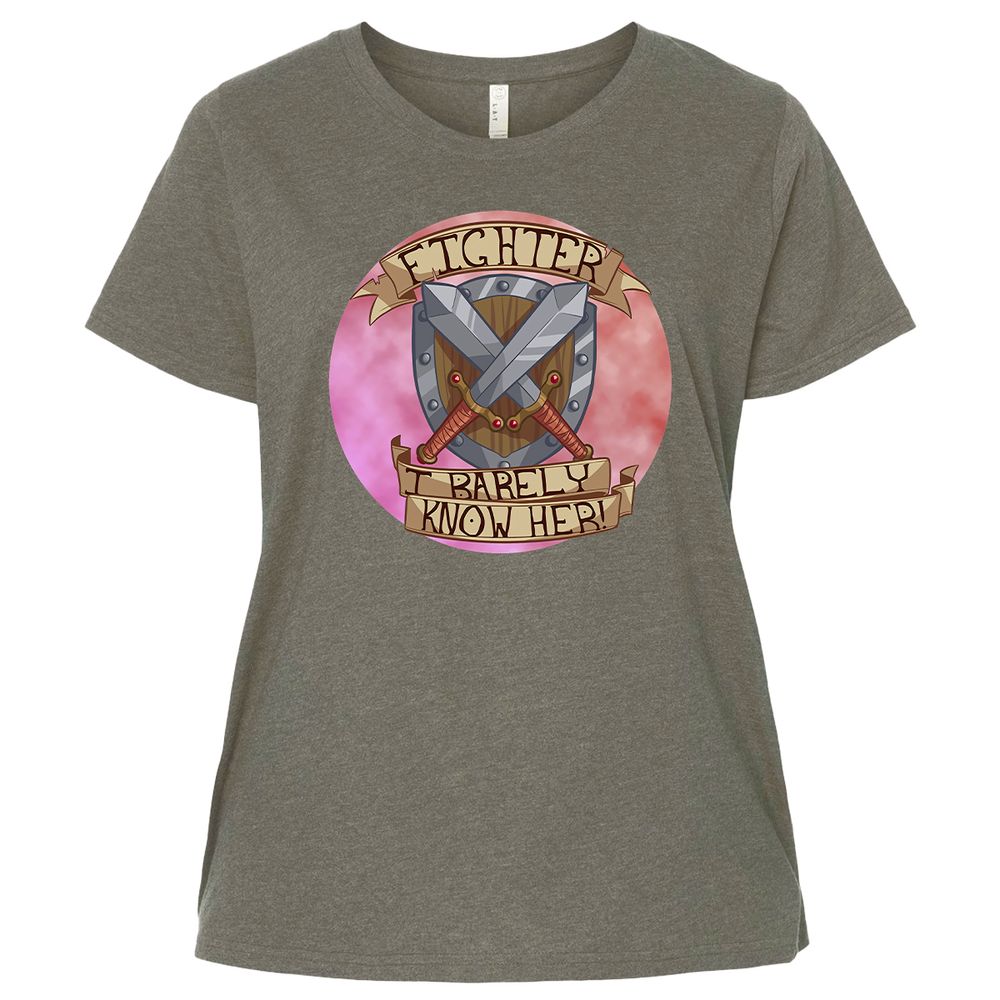 Ladies Curvy Jersey - K39A9XKM - Bamboo Blackout - 2