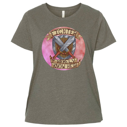 Ladies Curvy Jersey - K39A9XKM - Bamboo Blackout - 2