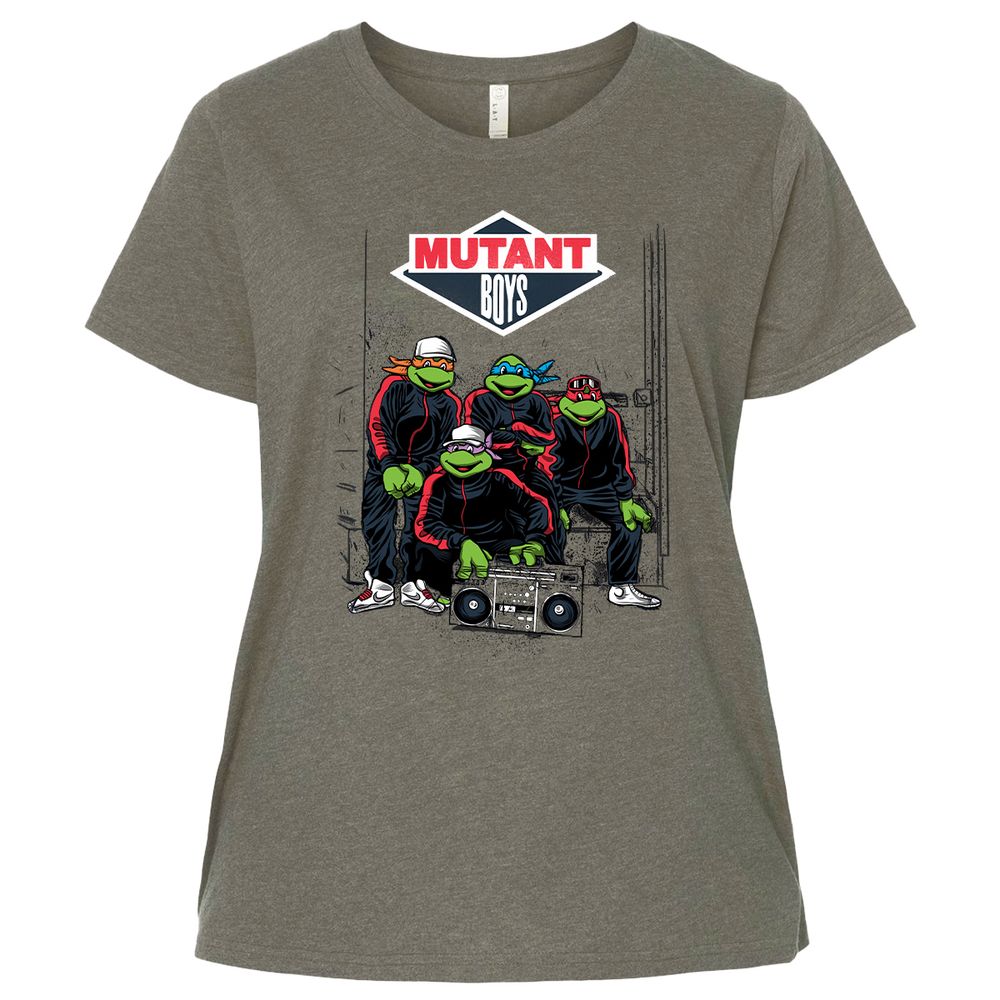 Ladies Curvy Jersey - 3QRGC348 - Bamboo Blackout - 2