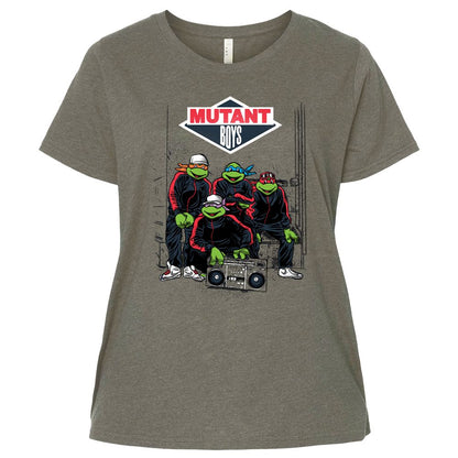 Ladies Curvy Jersey - 3QRGC348 - Bamboo Blackout - 2