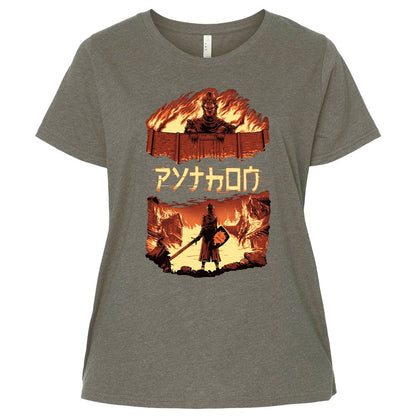 Ladies Curvy Jersey - V155SMJ9 - Bamboo Blackout - 2