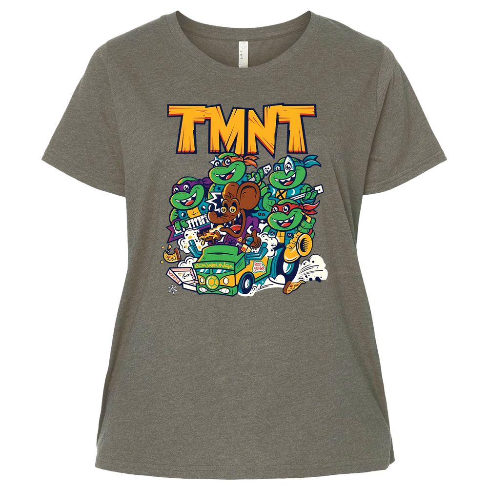 Ladies Curvy Jersey - 4SPPC7AS - Bamboo Blackout - 2