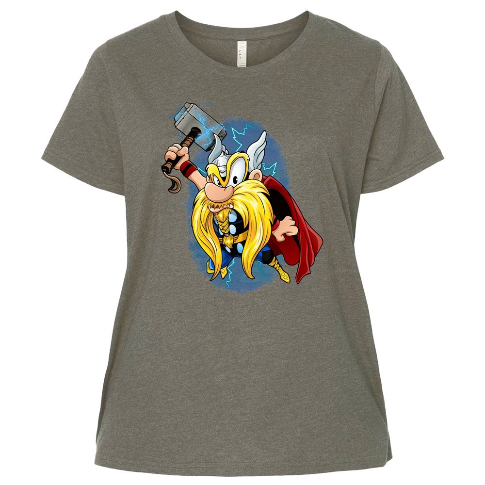 Ladies Curvy Jersey - WBEPTY4T - Bamboo Blackout - 2