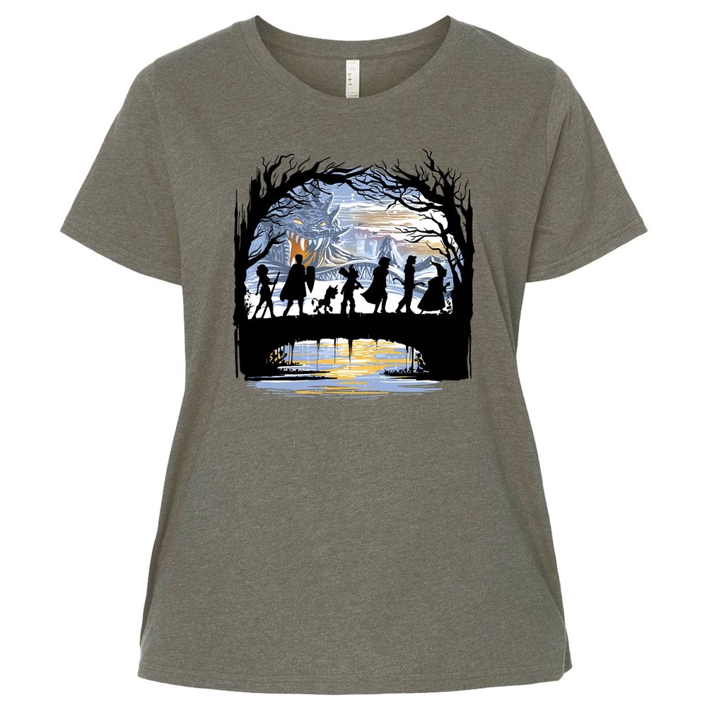 Ladies Curvy Jersey - M9FAH614 - Bamboo Blackout - 2