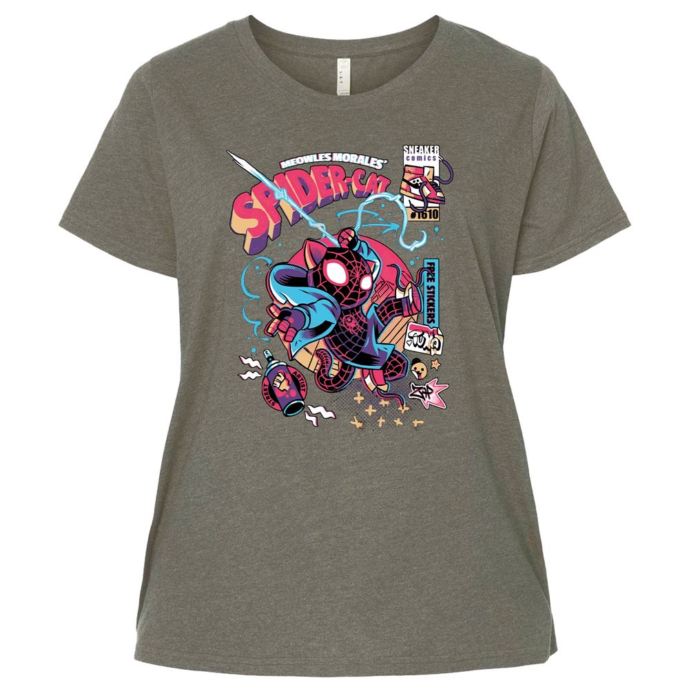 Ladies Curvy Jersey - 3C295JKH - Bamboo Blackout - 2