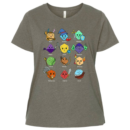 Ladies Curvy Jersey - A8B9AJJB - Bamboo Blackout - 2