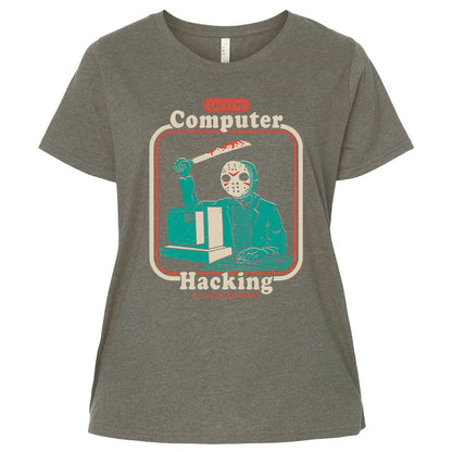 Ladies Curvy Jersey - NFM9V4Y7 - Bamboo Blackout - 2