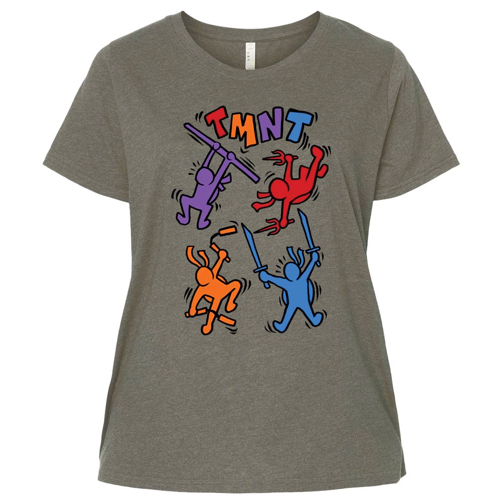 Ladies Curvy Jersey - KJFLC6R8 - Bamboo Blackout - 2