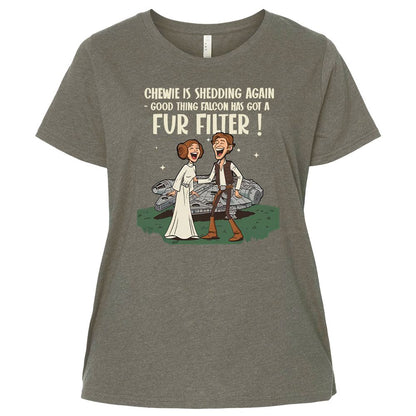 Ladies Curvy Jersey - 1T8WVFUR - Bamboo Blackout - 2