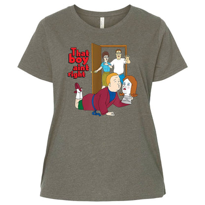 Ladies Curvy Jersey - P7WPNGS6 - Bamboo Blackout - 2