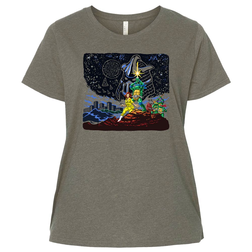 Ladies Curvy Jersey - AREZRQXX - Bamboo Blackout - 2