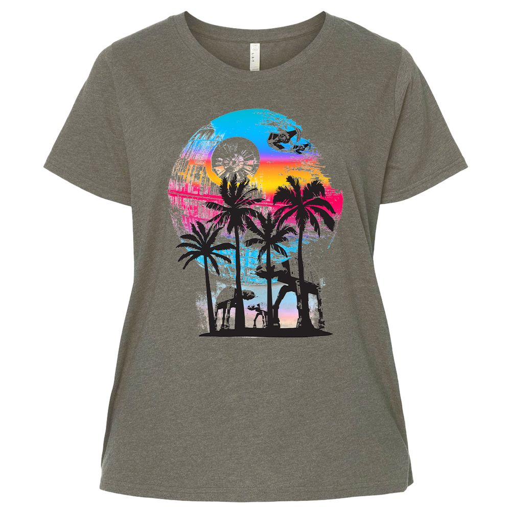 Ladies Curvy Jersey - LFVGDHQY - Bamboo Blackout - 2