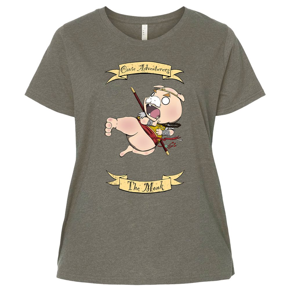 Ladies Curvy Jersey - 4XNEHWG6 - Bamboo Blackout - 2