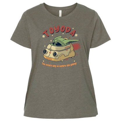 Ladies Curvy Jersey - F32H4Y8R - Bamboo Blackout - 2