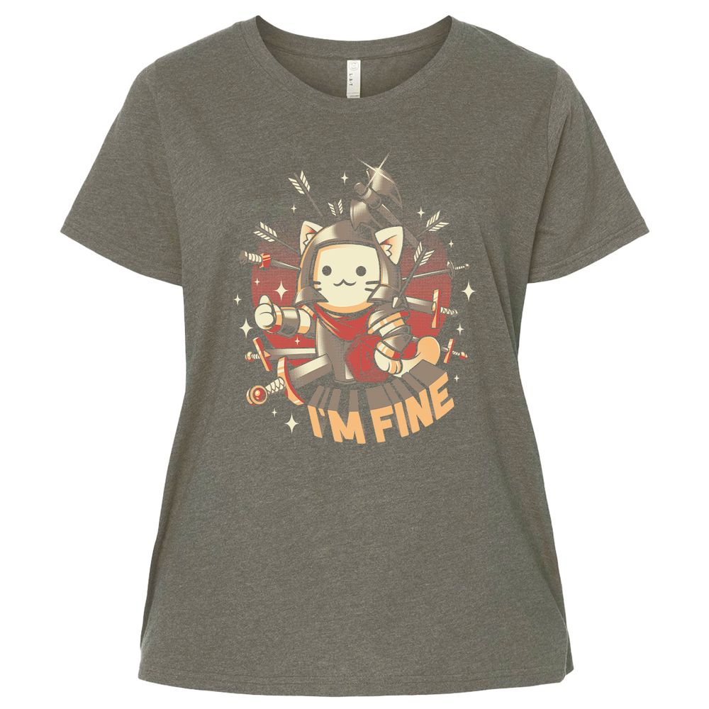 Ladies Curvy Jersey - ZMK5VT66 - Bamboo Blackout - 2