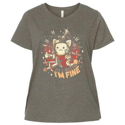 Ladies Curvy Jersey - ZMK5VT66 - Bamboo Blackout - 2