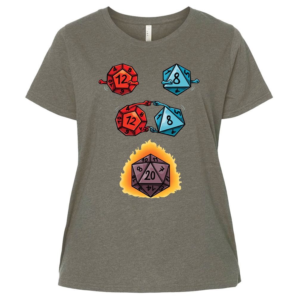 Ladies Curvy Jersey - 4SQE65AA - Bamboo Blackout - 2