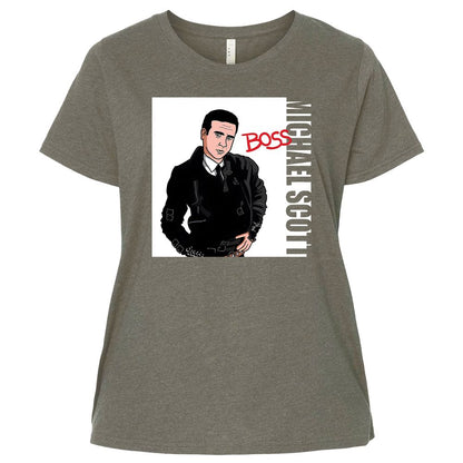 Ladies Curvy Jersey - QMVW9XWW - Bamboo Blackout - 2