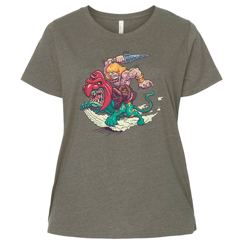 Ladies Curvy Jersey - P591LDYH - Bamboo Blackout - 2