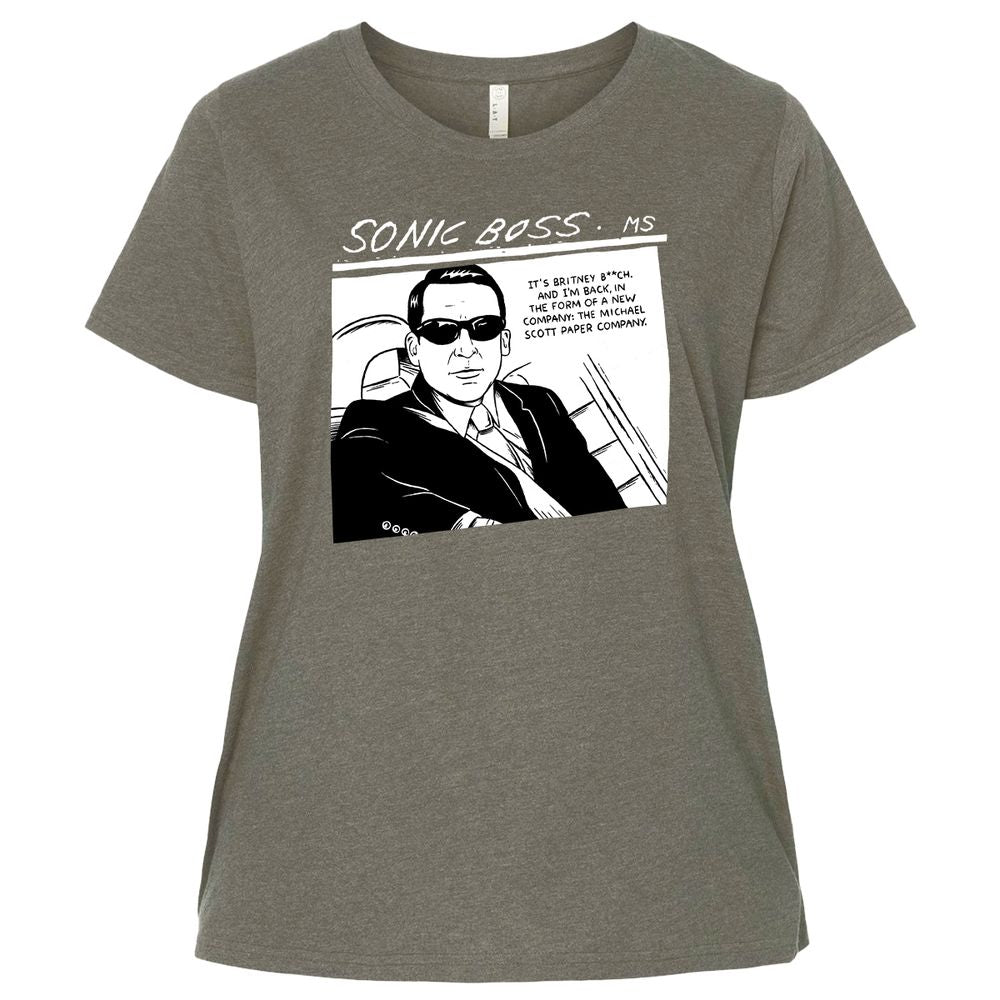 Ladies Curvy Jersey - NRMJFZ5E - Bamboo Blackout - 2