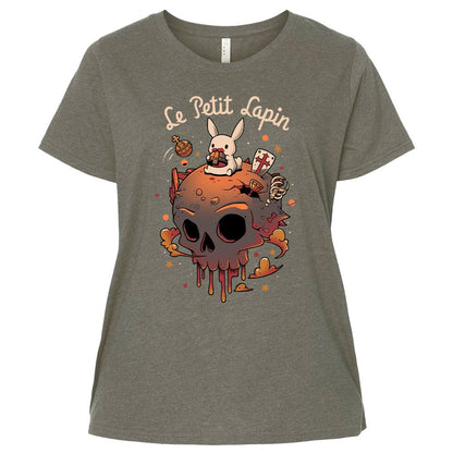 Ladies Curvy Jersey - DX4QUFN6 - Bamboo Blackout - 2