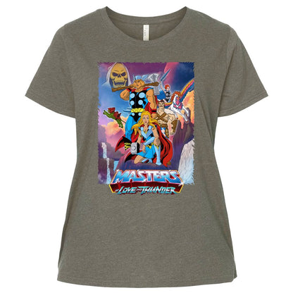 Ladies Curvy Jersey - 9GNTB4T1 - Bamboo Blackout - 2