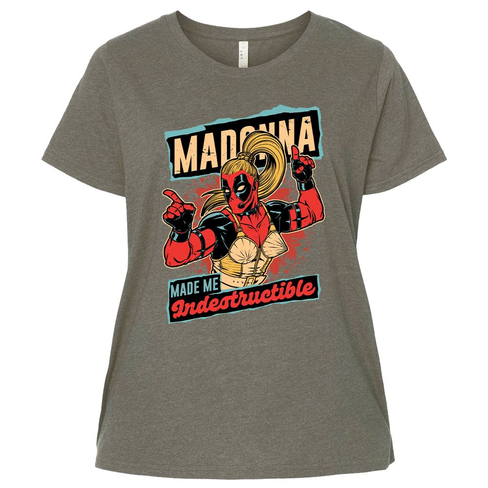 Ladies Curvy Jersey - Q8WHPBEC - Bamboo Blackout - 2