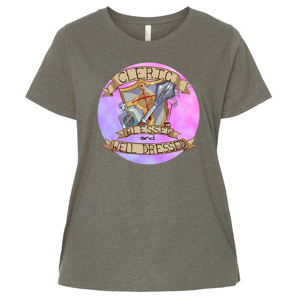 Ladies Curvy Jersey - LMTM3CBY - Bamboo Blackout - 2