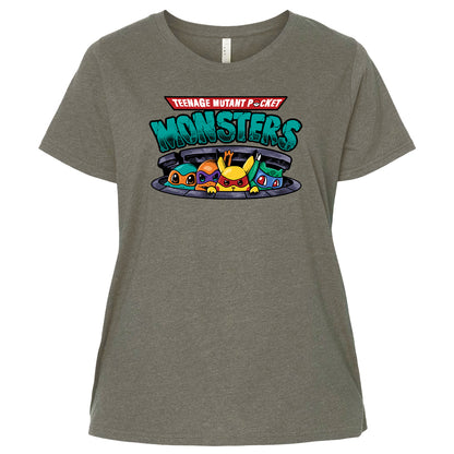 Ladies Curvy Jersey - QPDLG5Q4 - Bamboo Blackout - 2