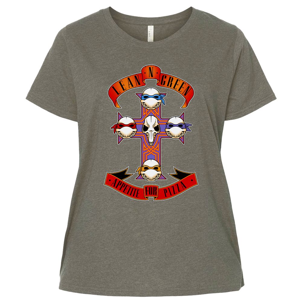 Ladies Curvy Jersey - NXLVQ37C - Bamboo Blackout - 2